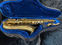 Vintage Original Lacquer Buescher Aristocrat Tenor Saxophone, Serial #278431